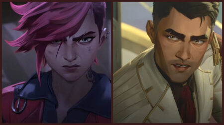 Vi and Jayce in Arcane Act 3.