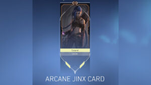 How To Get A Free Arcane Jinx Player Card In Valorant | ONE Esports