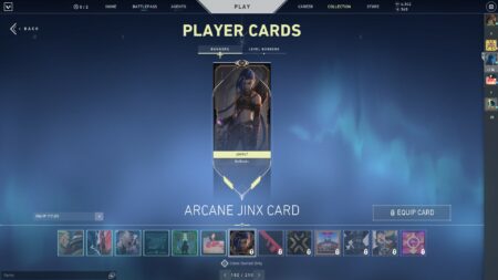 How To Get A Free Arcane Jinx Player Card In Valorant | ONE Esports