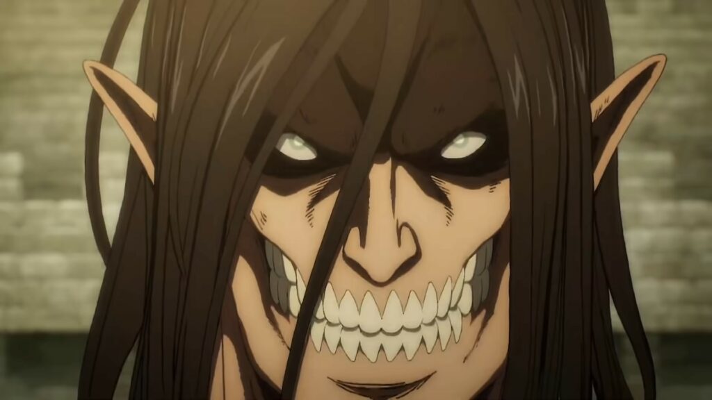 Eren Yeager en Attack on Titan Temporada 4 Episodio 2