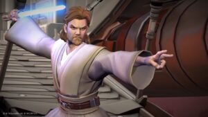 Mobile Legends: Bang Bang Obi-Wan Kenobi Alucard skin close up