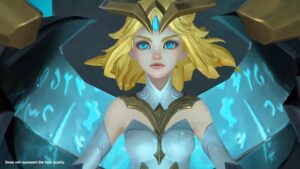 Mobile Legends: Bang Bang marksman and tank hero Edith close up