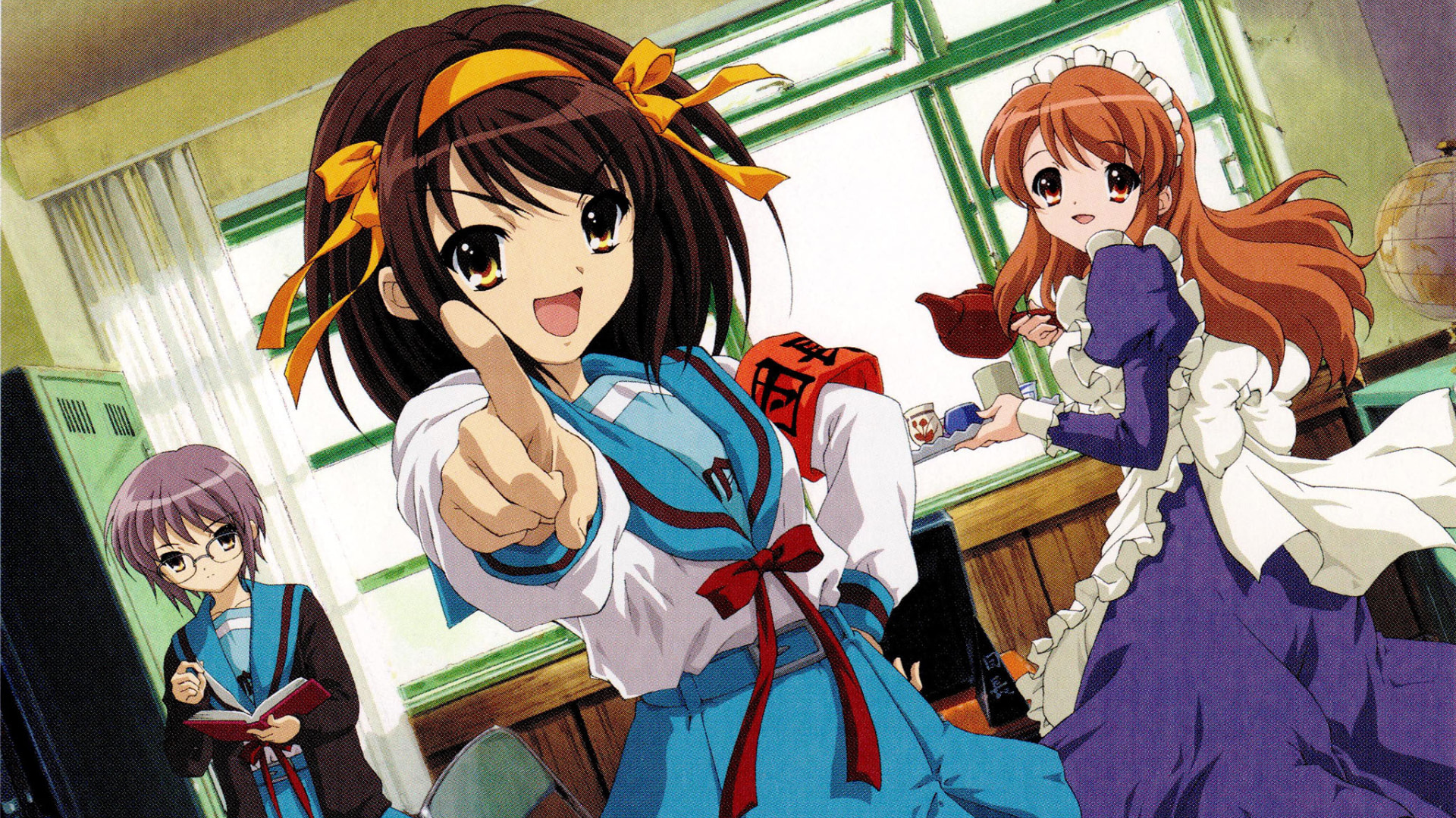 Haruhi Suzumiya Funimation Flashback Looks Back at the Mystery Anime