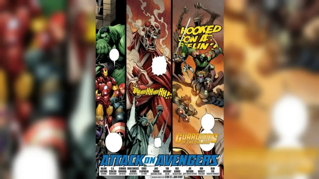 Ataque a los Titanes Manga "Ataque a los Vengadores"