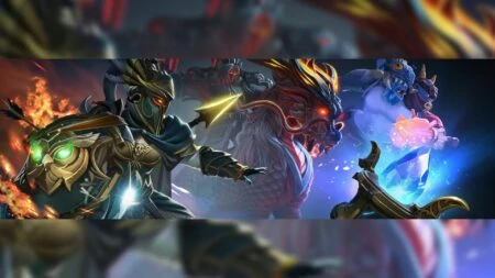 Dota 2 Aghanim's Labyrinth Collector's Cache banner image.