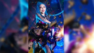 Amazing Arcane Jinx cosplayer blurs the line between anime and real life