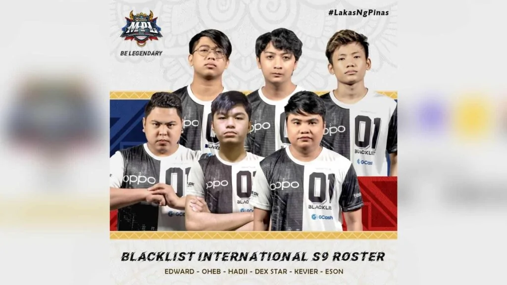 Mobile Legends: Bang Bang MPL PH Season 9 roster, Blacklist International