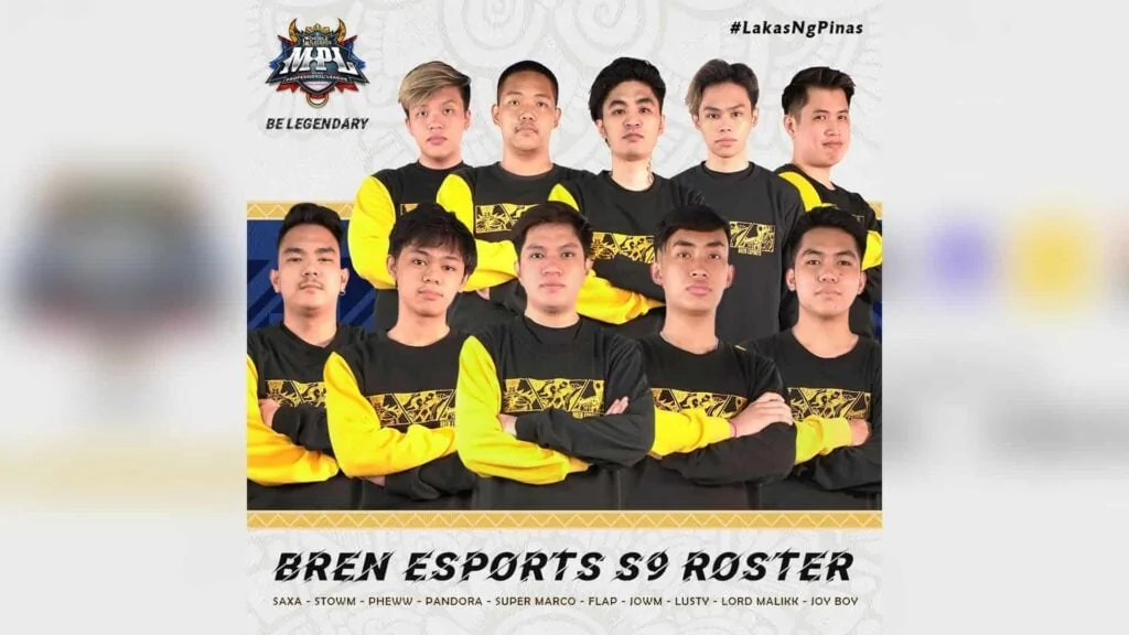 Mobile Legends: Bang Bang MPL Philippines Season 9, Bren Esports