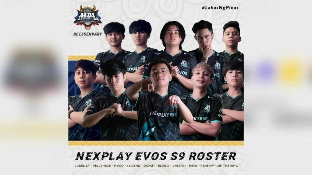 Mobile Legends: Bang Bang MPL PH Season 9 roster, Nexplay EVOS