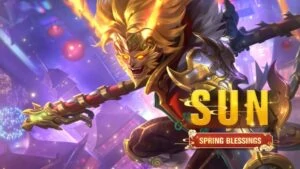 Spring Blessings Sun skin wallpaper