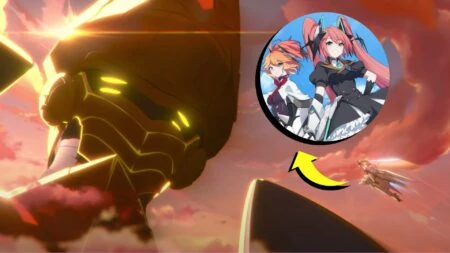 The Aspirants skins Miss Hikari Layla and Blade of Kibou Fanny in the Mobile Legends cinematic "We Believe"