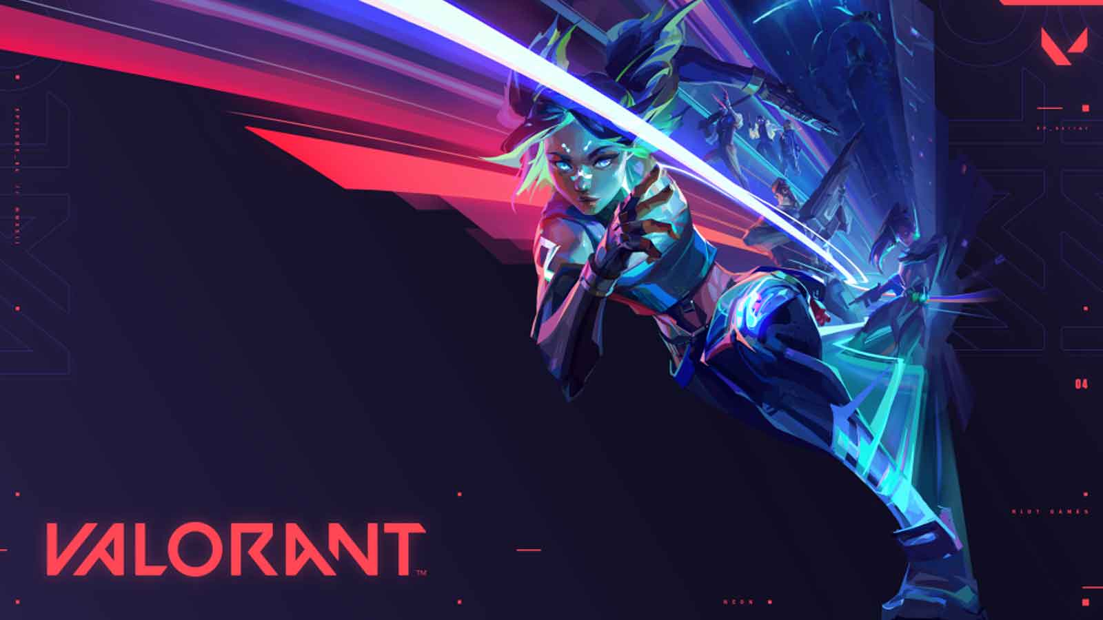 Valorant agent Wallpaper 4K, Neon, 5K