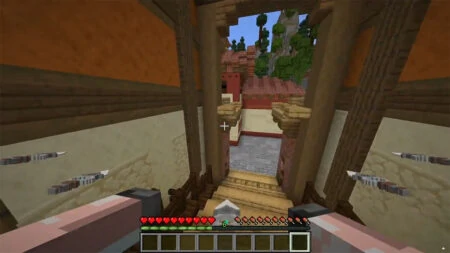 Valorant's Jett on Haven in Minecraft