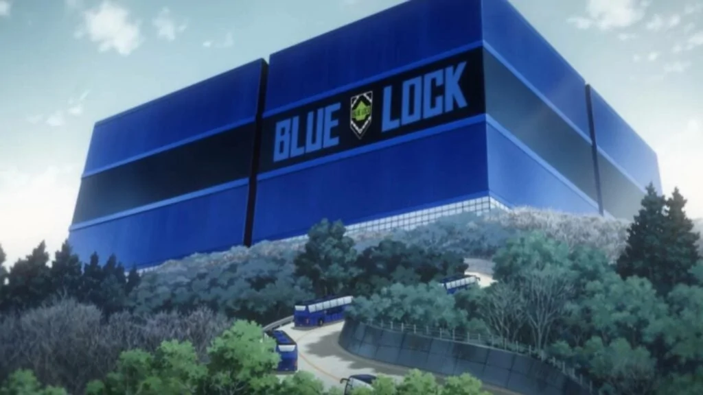 Blue Lock anime facility