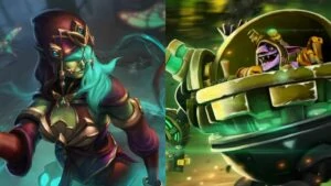 Dota 2's Death Prophet and Timbersaw