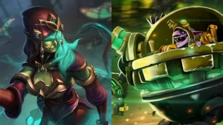 Dota 2's Death Prophet and Timbersaw