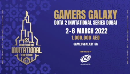 Gamers Galaxy Dota 2 Invitational Series Dubai 2022 announcement
