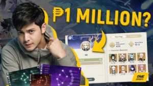 Alden Richards' Genshin Impact account costs over PH₱1.2M