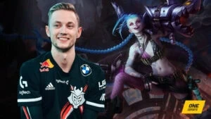 League of Legends pro player KC Rekkles and Jinx