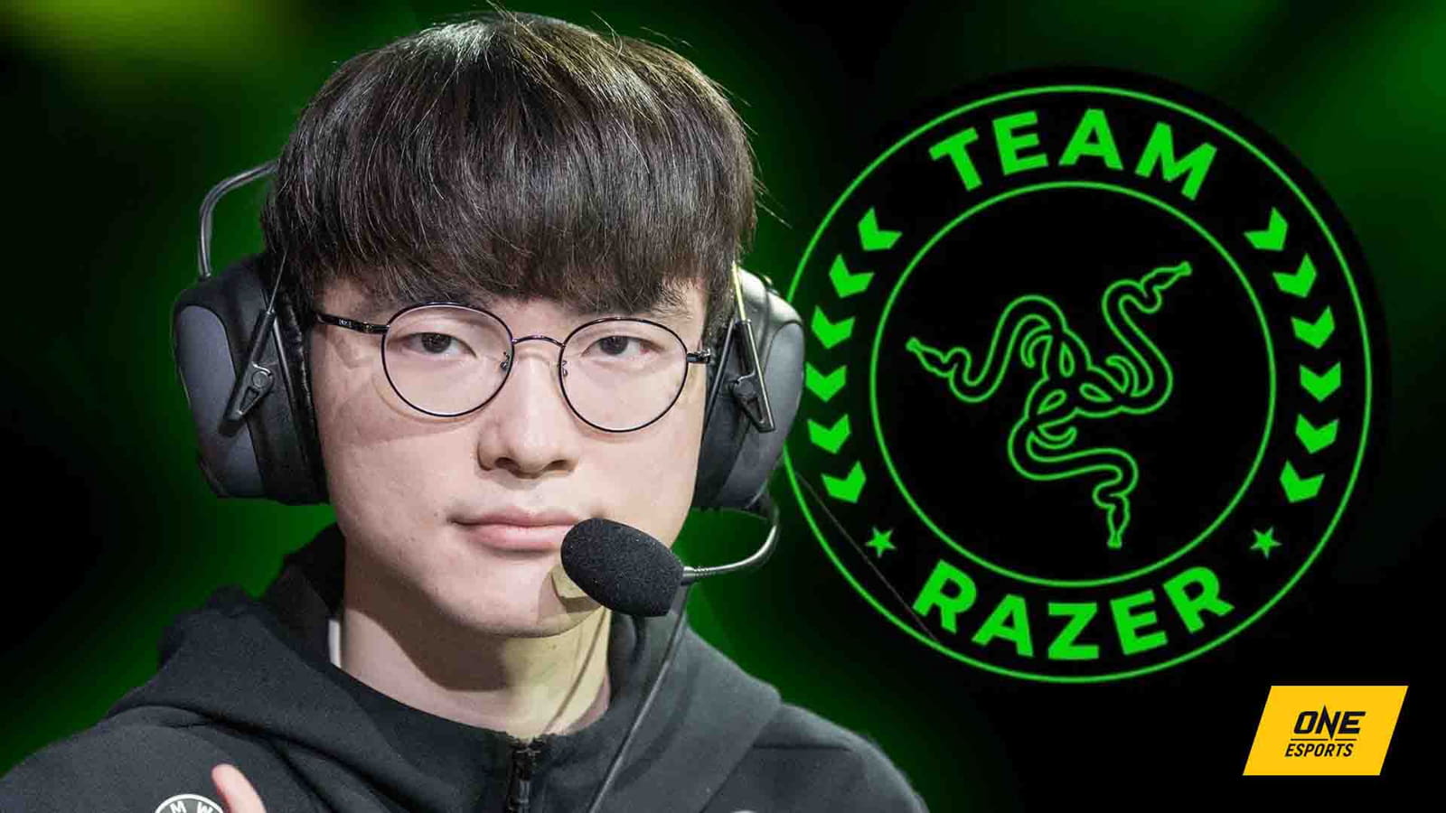 The man @faker . The myth @razer . The legend. #razer x #faker