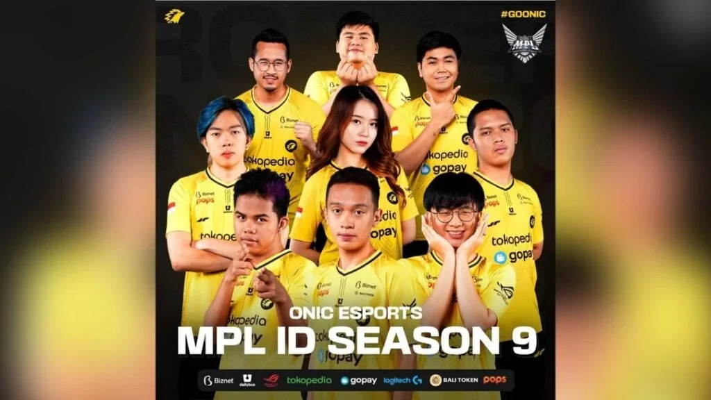 Mobile Legends: Bang Bang MPL ID Season 9 roster, ONIC Esports