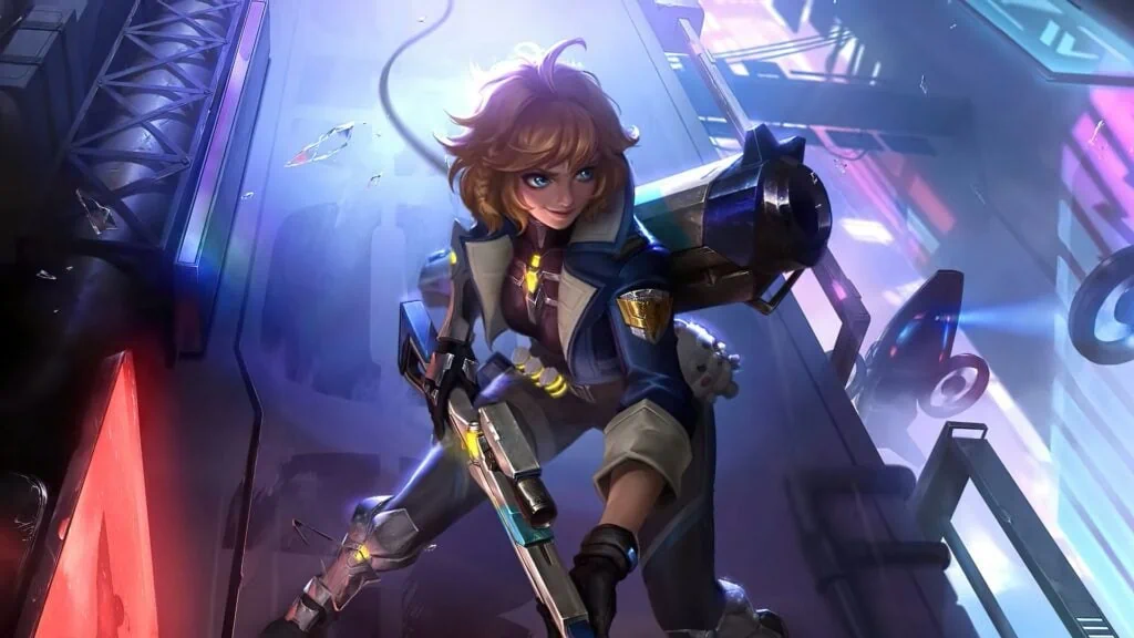 Agente espacial Beatrix March Starlight Skin fondo de pantalla