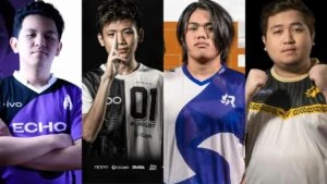 Mobile Legends: Bang Bang Professional League Philippines Season 9 (MPL PH Season 9) players, ECHO's Karl "KarlTzy" Nepomuceno, Blacklist International's Salic “Hadji” Imam, RSG PH's Dylan “Light” Catipon, and ECHO PH's Allen “Baloyskie” Baloy