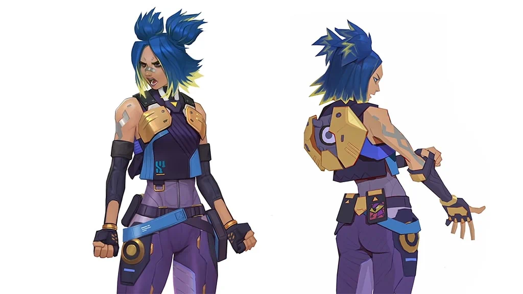 How Riot Games designs a new agent in Valorant Valorant Neon early concept design
