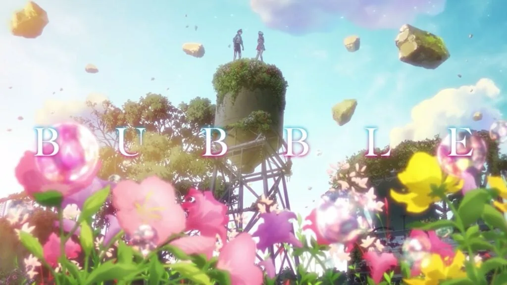 Bubble anime film//hibiki//uta  Anime films, Anime movies, Anime