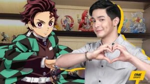 Demon Slayer figure collection by Alden Richards