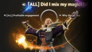 Invoker Dota Plus hero chat wheel