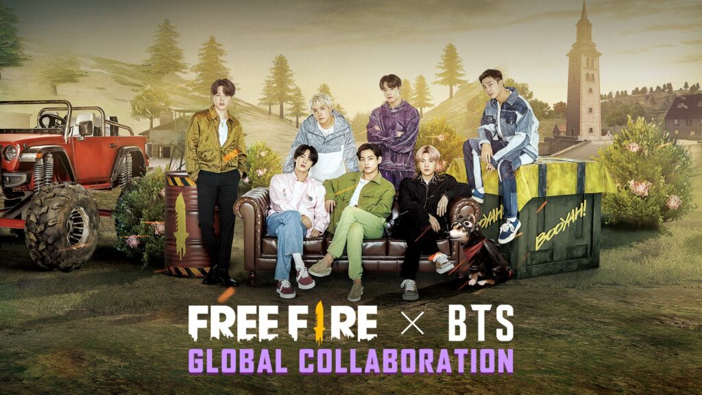 free fire x all collaboration list