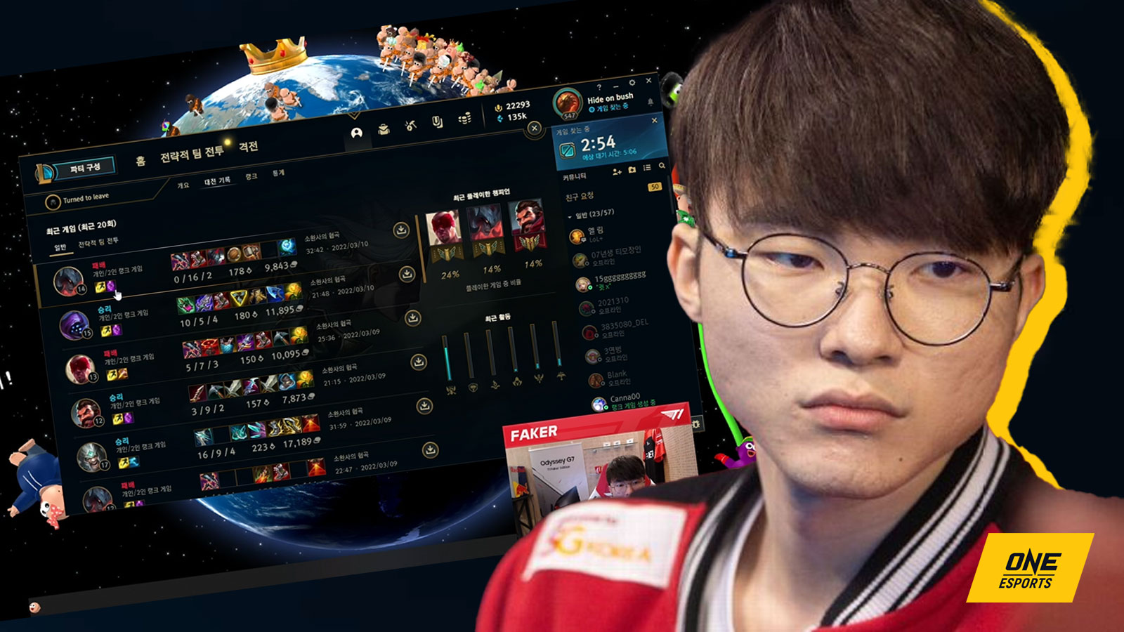 Faker Destroying Koreans SoloQ Under 10 min 