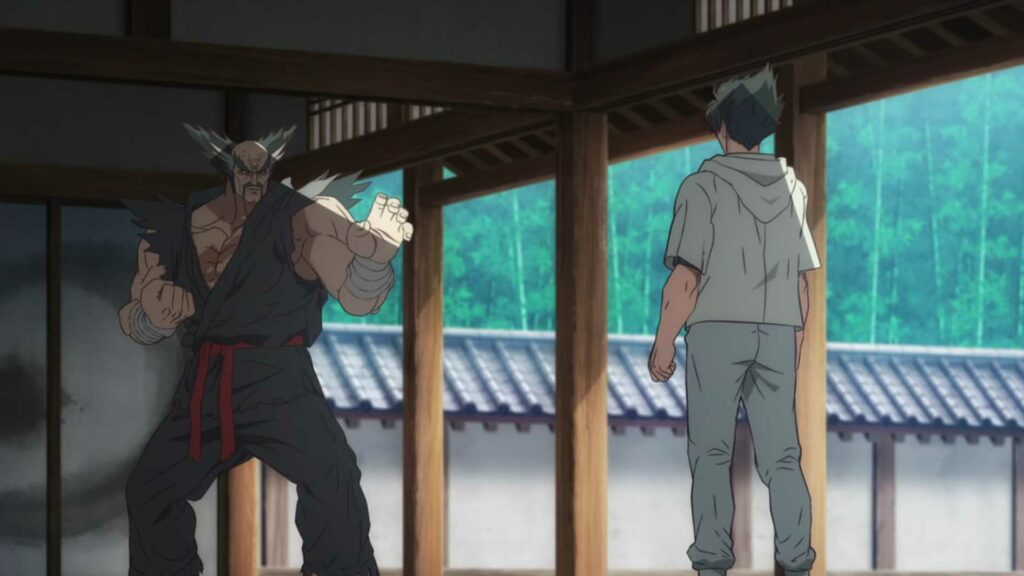 Heihachi and Jin in Tekken Bloodline Netflix anime