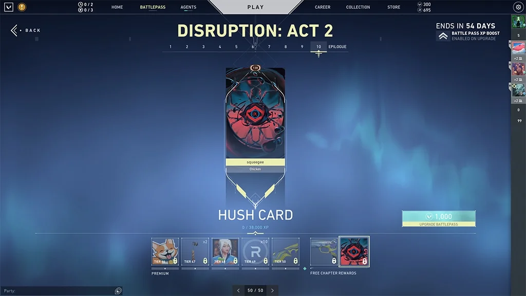 Viper just dropped a clue to the identity of Valorant's next agent Valorant Hush Player Card New Initiator Teaser