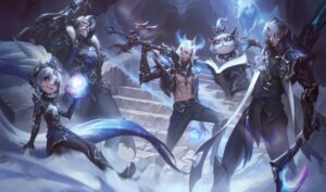 League of Legends Worlds 2021 Edward Gaming skins wallpaper