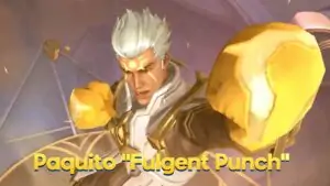 Fulgent Punch Paquito skin in MLBB