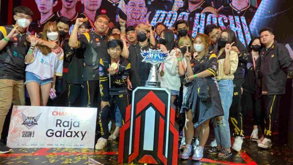 RRQ Hoshi gana la gran final de la temporada 9 de MPL ID contra ONIC Esports