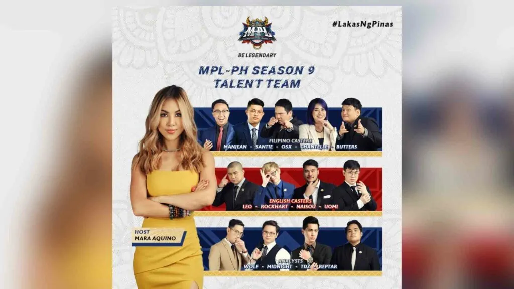 MPL PH Season 9 casters given opportunity to nominate regular season MVP MPL PH Season 9 casters