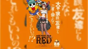 One Piece film RED is coming officially to Brazil on November 3