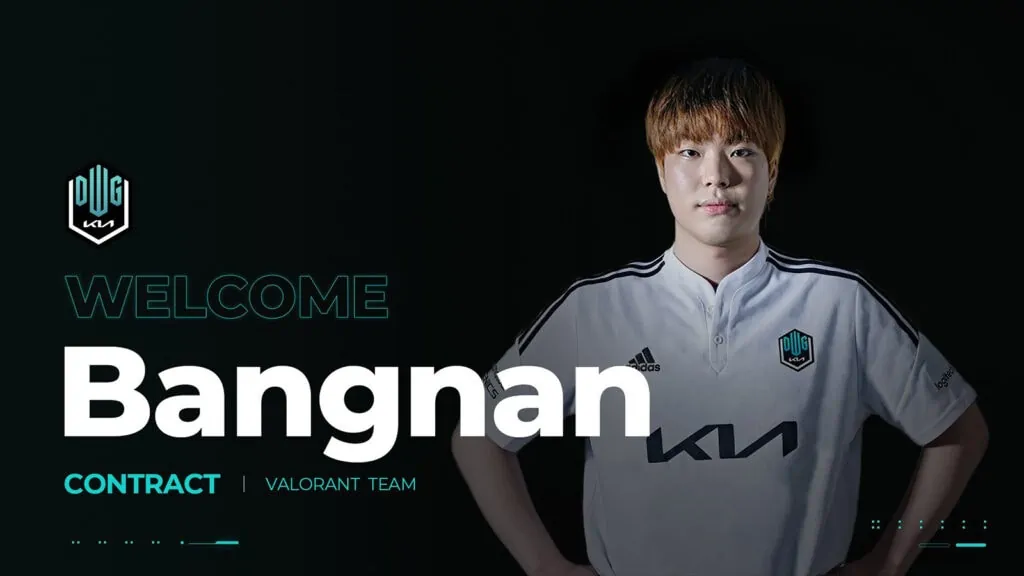 DWG KIA complete Valorant roster rebuild with Hate Valorant roster DWG KIA Bangnan