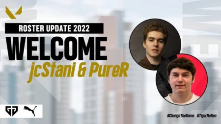 Gen.G Valorant roster 2022 jcStani PureR