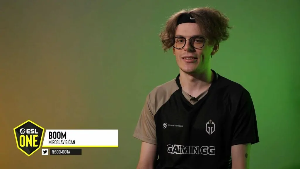 This Dota 2 pro at Stockholm Major got kicked out of the house for pursuing esports Gaimin Gladiators BOOM at ESL One Stockholm Major