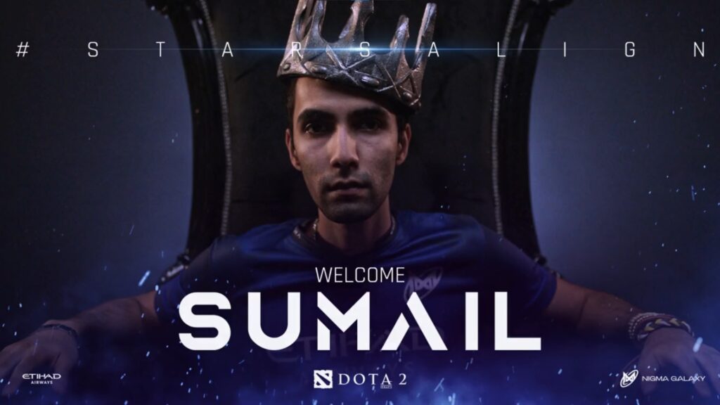 Nigma Galaxy da la bienvenida al nuevo midlaner SumaiL