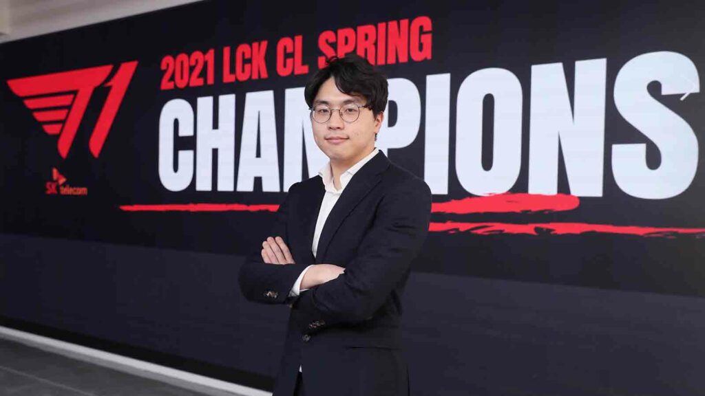 Bengi, entrenador en jefe de T1, campeón de primavera de 2021 de LCK Challengers