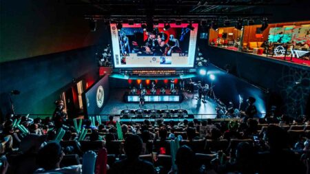 MSI 2022 Group Stage held at Busan Esports Arena in South Korea