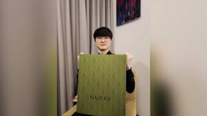 Gucci goes diving with League of Legends esport team