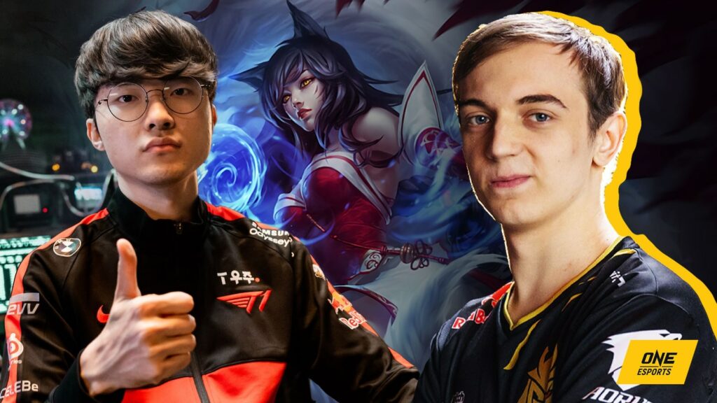 G2 logra el sueño de vencer a Ahri de T1 Faker