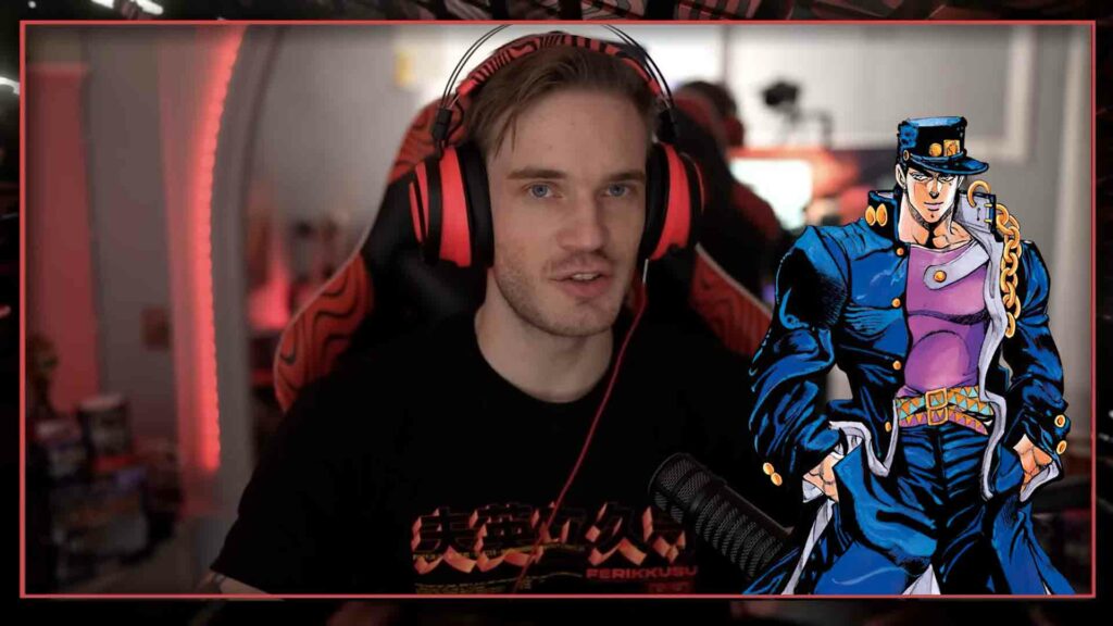 PewDiePie habla sobre la extraña aventura de JoJo