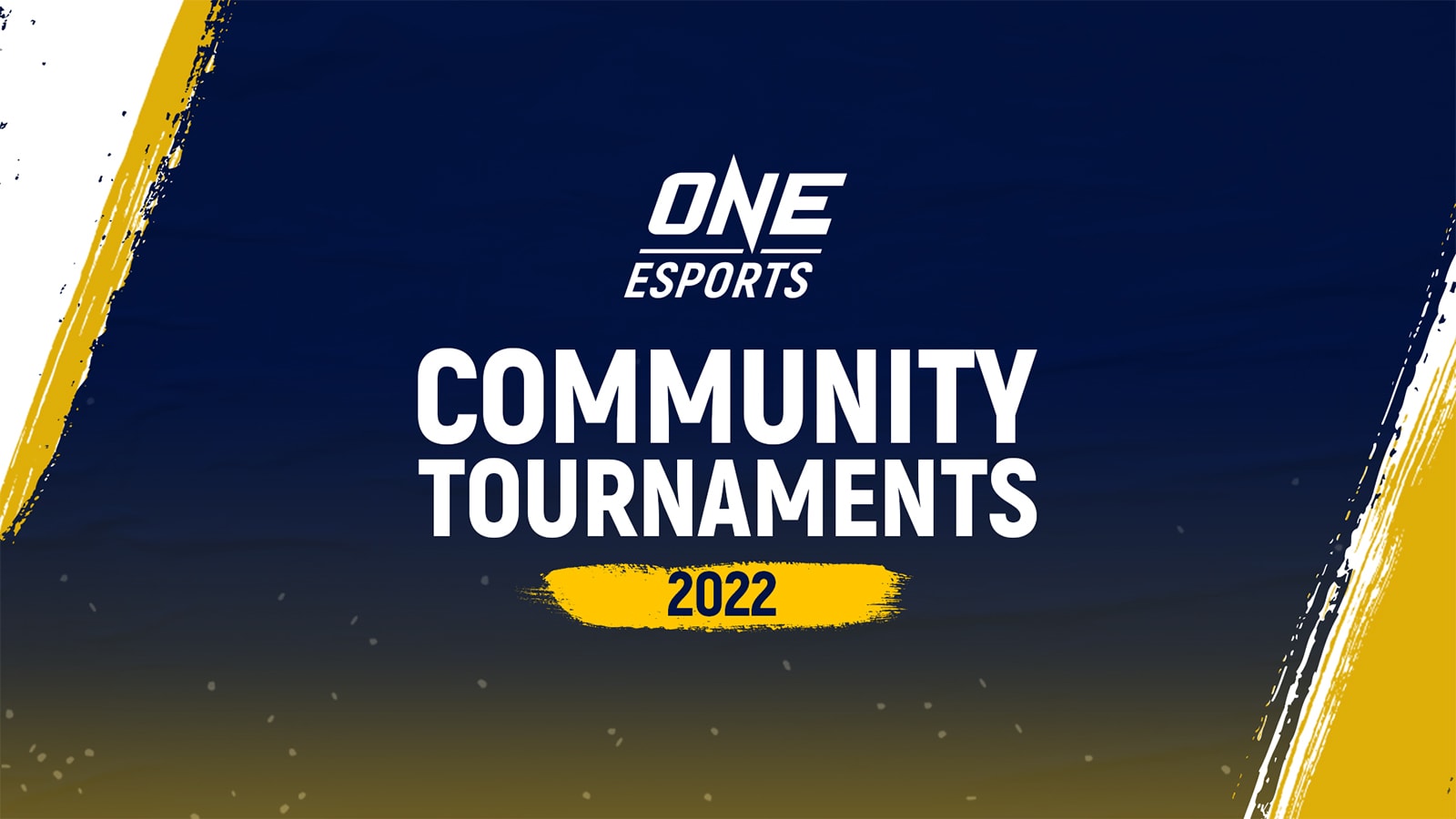 Join ONE Esports Community Tournaments and win cash prizes